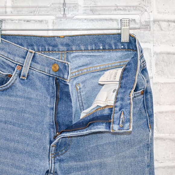 B SIDES Women's Straight Leg Denim Jeans 5-Pocket size 25 - Picture 2 of 12